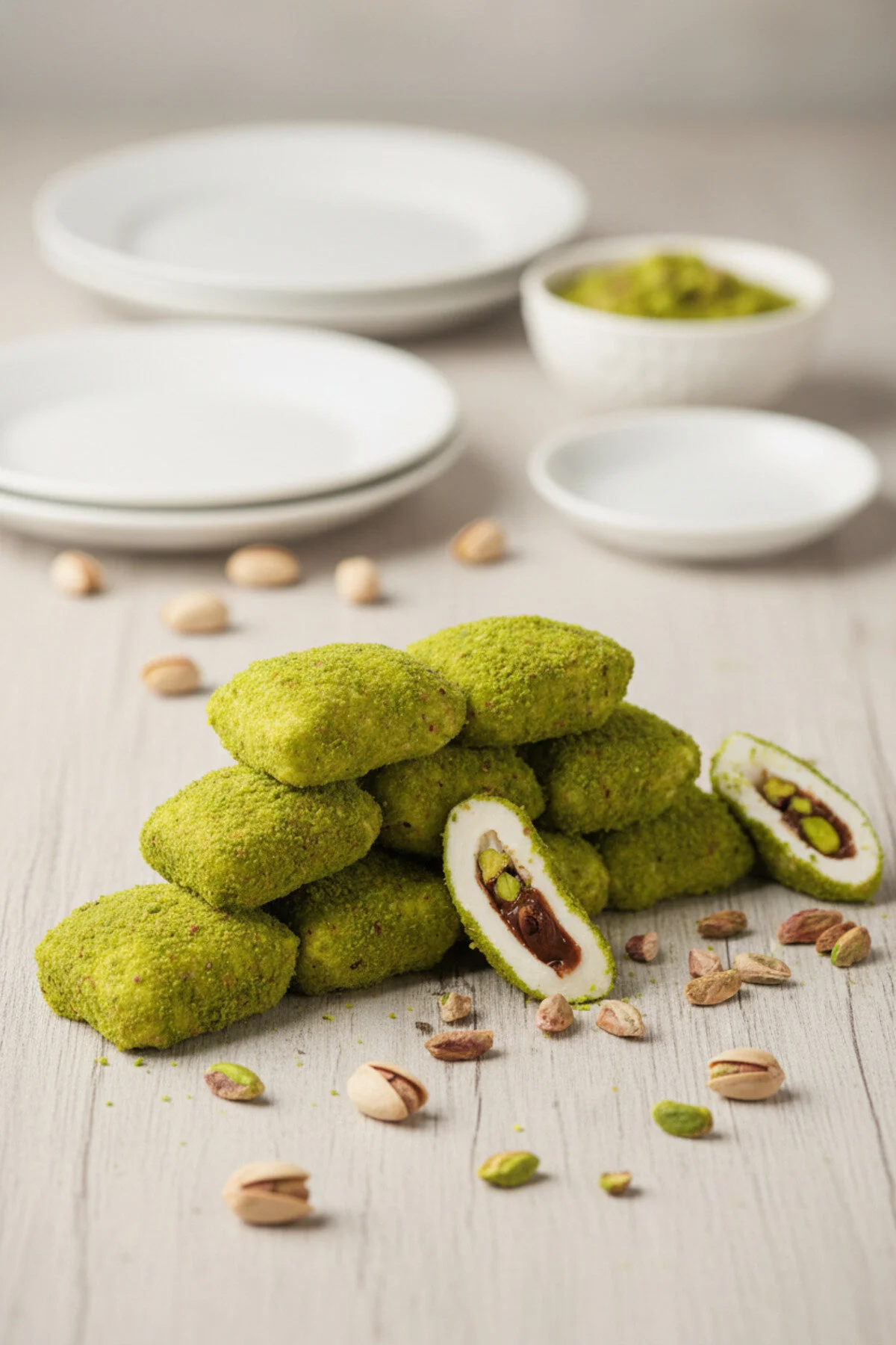 Fıstıklı Bohça Lokum